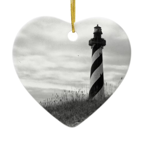Cape Hatteras Lighthouse Ceramic Ornament