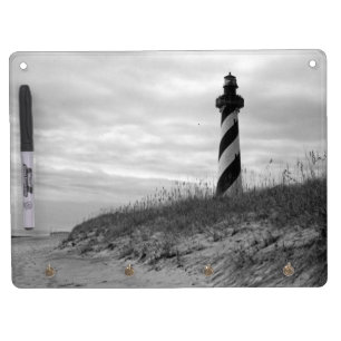 Cape Hatteras Lighthouse Dry Erase Board With Keychain Holder