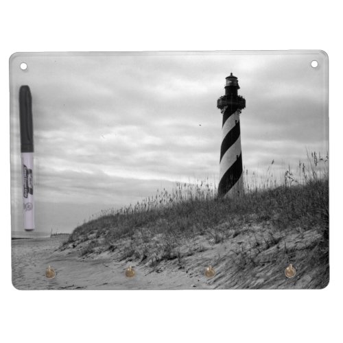 Cape Hatteras Lighthouse Dry Erase Board With Keychain Holder