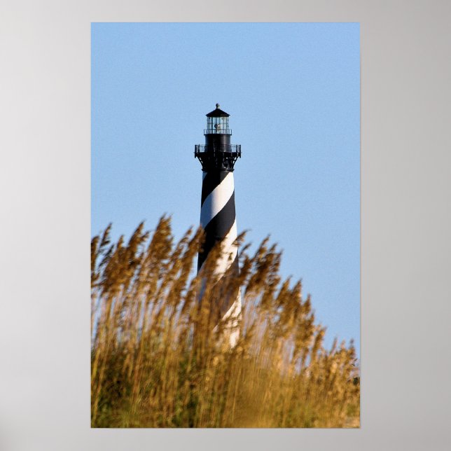 Cape Hatteras Lighthouse - Dune View Poster (Front)