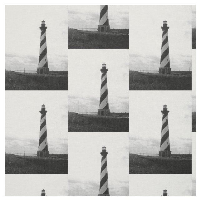 Cape Hatteras Lighthouse Fabric (Swatch)