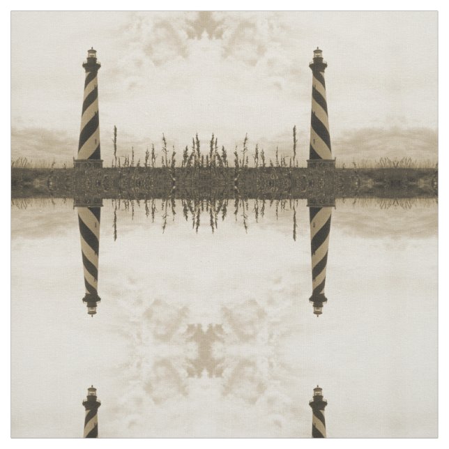 Cape Hatteras Lighthouse Fabric (Swatch)