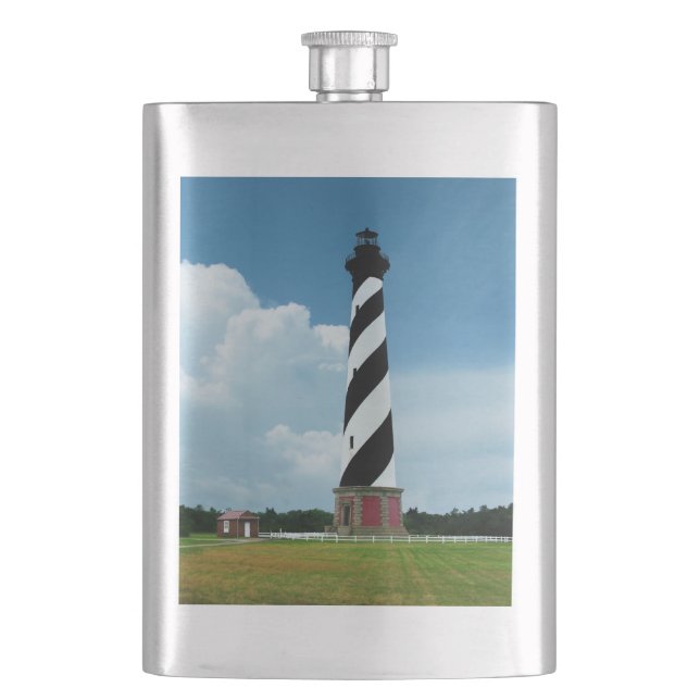 Cape Hatteras Lighthouse  Flask (Front)