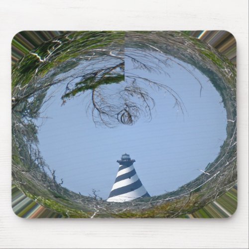 Cape Hatteras Lighthouse from Wetlands Series Mouse Pad