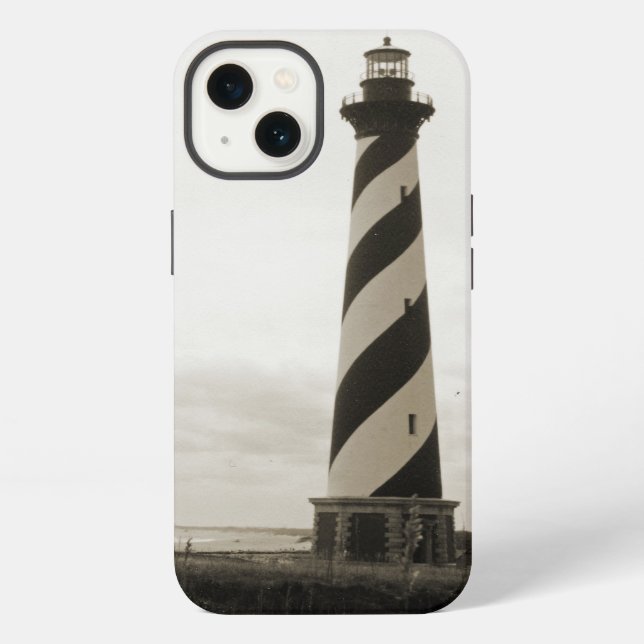 Cape Hatteras Lighthouse Iphone Case (Back)