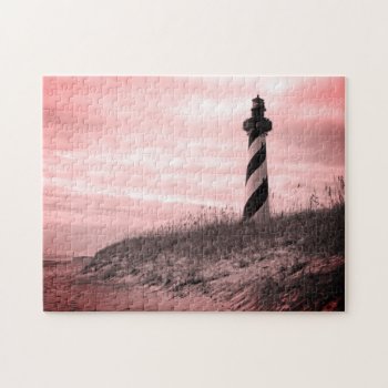 Cape Hatteras Lighthouse  Jigsaw Puzzle by JTHoward at Zazzle