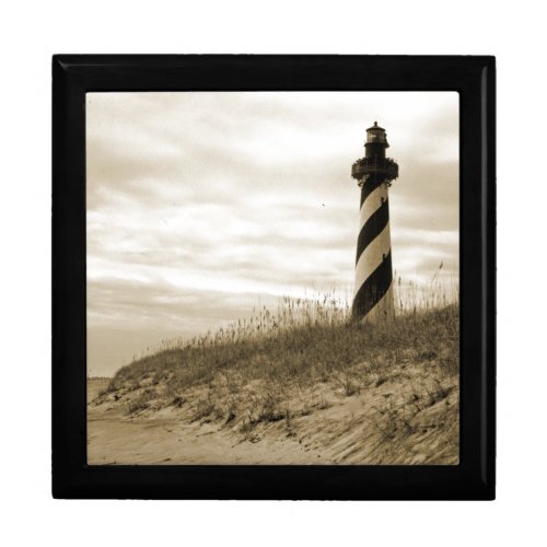 Cape Hatteras Lighthouse Keepsake Box