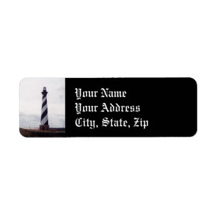 Cape Hatteras Lighthouse Label