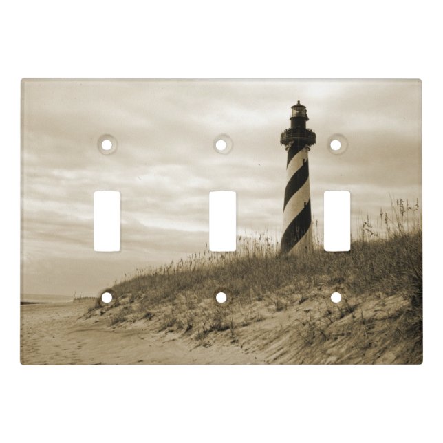 Cape Hatteras Lighthouse Light Switch Cover (Front)
