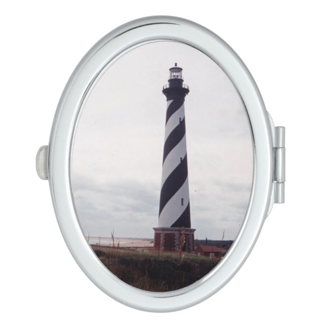 Cape Hatteras Lighthouse Makeup Mirror (Side)