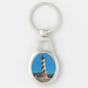 Cape Hatteras Lighthouse Metal Keychain