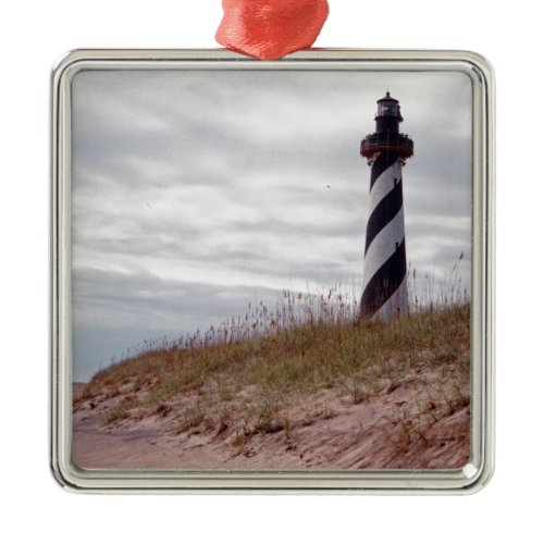 Cape Hatteras Lighthouse Metal Ornament