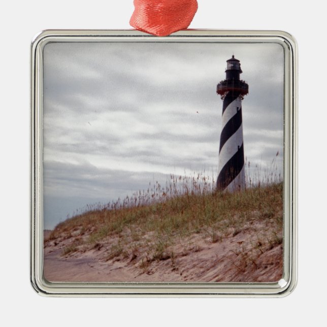 Cape Hatteras Lighthouse Metal Ornament (Front)