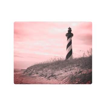 Cape Hatteras Lighthouse Metal Print by JTHoward at Zazzle