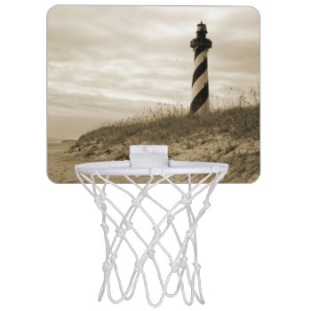 Cape Hatteras Lighthouse Mini Basketball Hoop by JTHoward at Zazzle