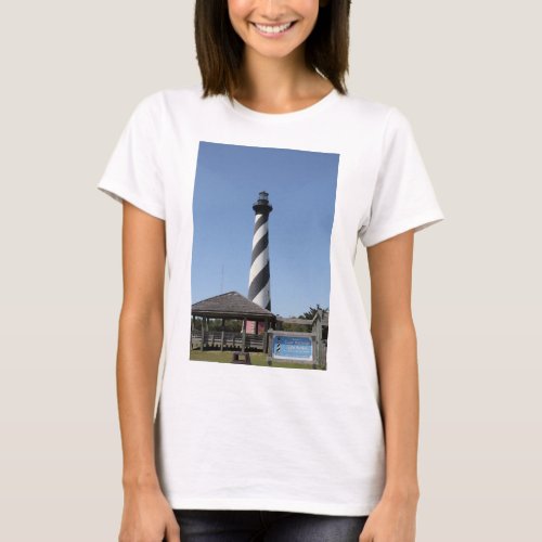 Cape Hatteras Lighthouse NC photo on shirt