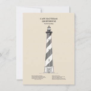 Cape Hatteras Lighthouse - North Carolina - SBD Note Card