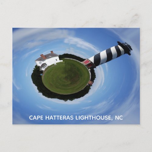Cape Hatteras Lighthouse OBX North Carolina Postcard