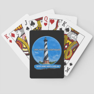 Cape Hatteras lighthouse outer banks N.C. Poker Cards