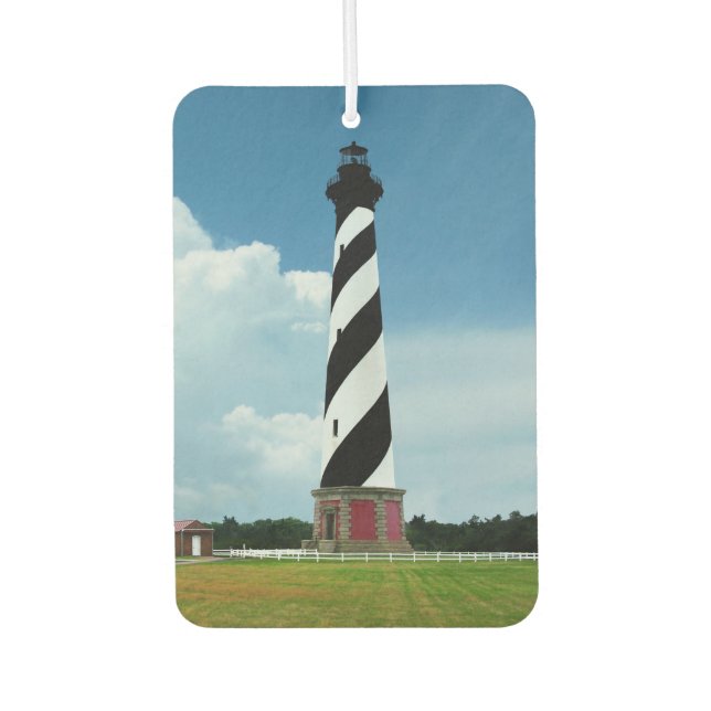 Cape Hatteras Lighthouse Outer Banks NC Air Freshener (Front)