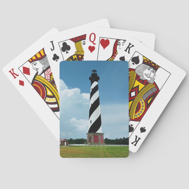 Cape Hatteras Lighthouse Outer Banks NC Poker Cards (Back)
