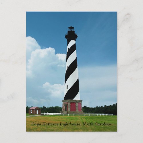 Cape Hatteras Lighthouse Outer Banks NC Postcard