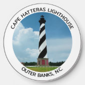 Cape Hatteras Lighthouse Outer Banks NC Wireless Charger (Front)