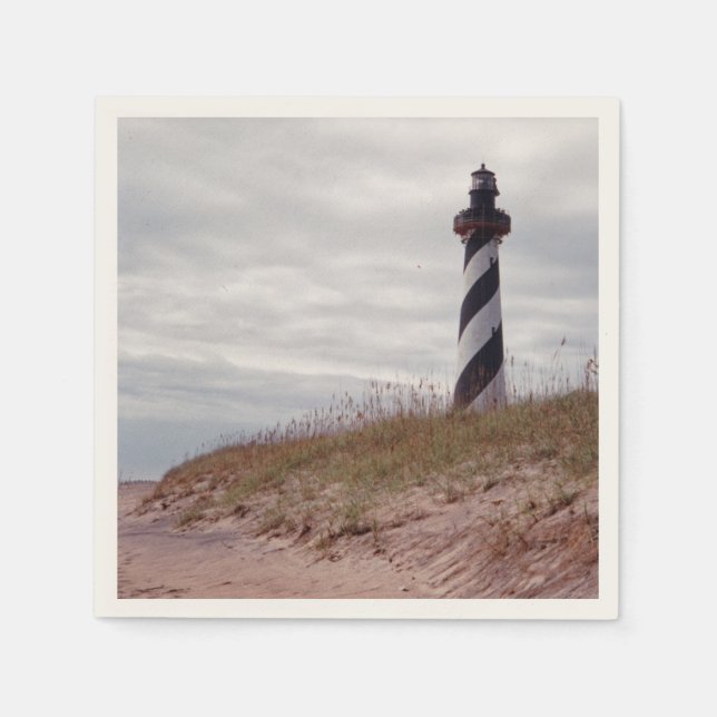 Cape Hatteras Lighthouse Paper Napkins (Front)