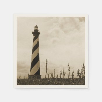 Cape Hatteras Lighthouse Paper Napkins by JTHoward at Zazzle