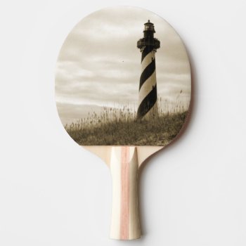 Cape Hatteras Lighthouse Ping-pong Paddle by JTHoward at Zazzle