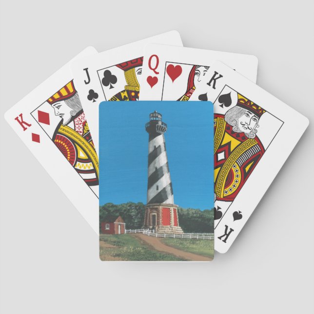Cape Hatteras Lighthouse Playing Cards (Back)