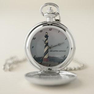 CAPE HATTERAS LIGHTHOUSE POCKET WATCH