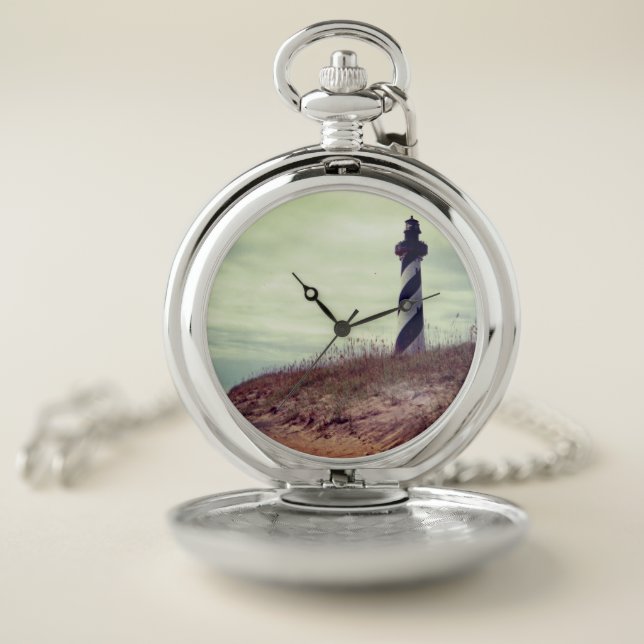 Cape Hatteras Lighthouse  Pocket Watch (Inside)