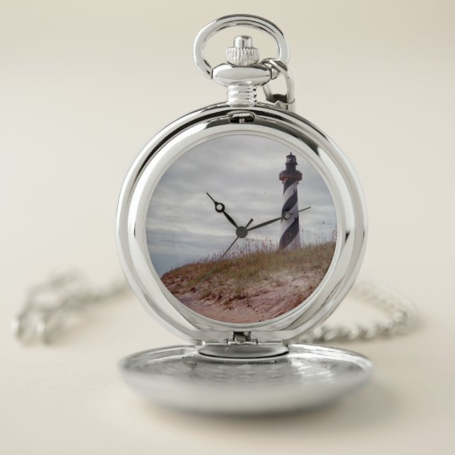 Cape Hatteras Lighthouse  Pocket Watch (Inside)