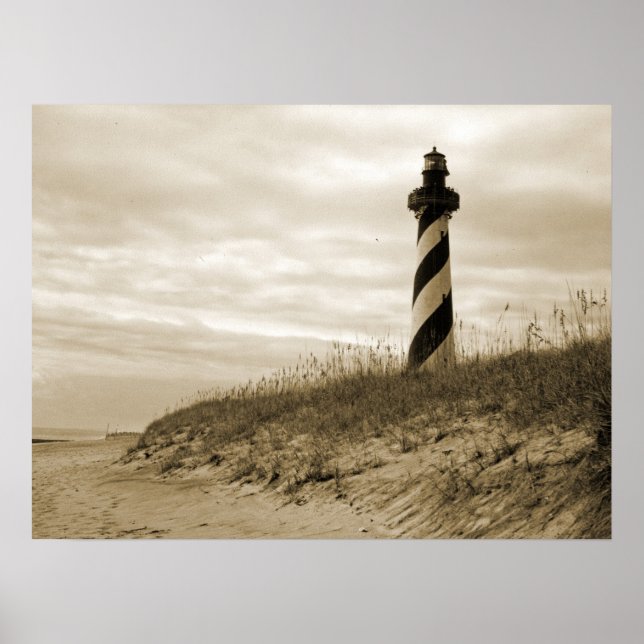 Cape Hatteras Lighthouse Poster (Front)