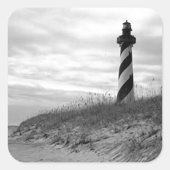Cape Hatteras Lighthouse Square Sticker (Front)