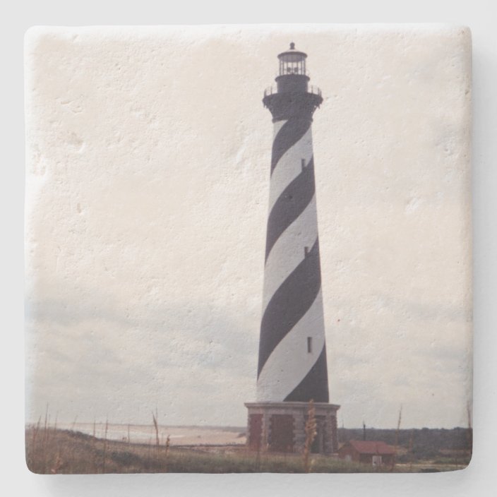 Cape Hatteras Lighthouse Stone Coaster Zazzle Com