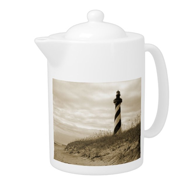 Cape Hatteras Lighthouse Teapot (Right)
