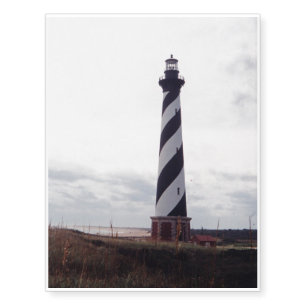 Cape Hatteras Lighthouse Temporary Tattoos