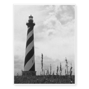 Cape Hatteras Lighthouse Temporary Tattoos