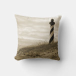 Cape Hatteras Lighthouse Throw Pillow at Zazzle