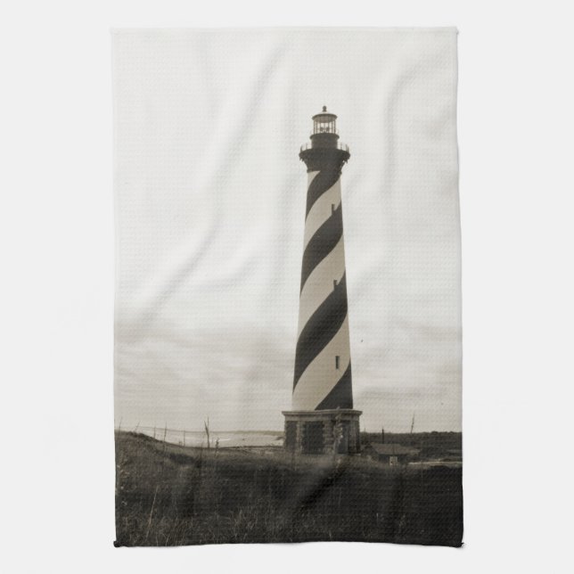 Cape Hatteras Lighthouse Towel (Vertical)