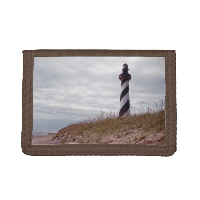 Cape Hatteras Lighthouse Tri-fold Wallet (Front)