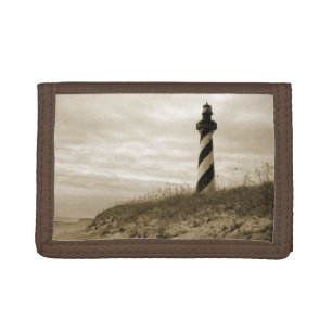 Cape Hatteras Lighthouse Trifold Wallet