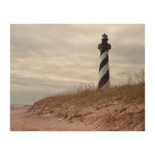 Cape Hatteras Lighthouse Wood Wall Art