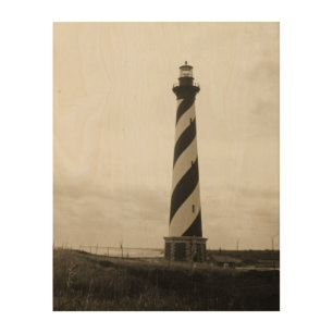 Cape Hatteras Lighthouse Wood Wall Decor