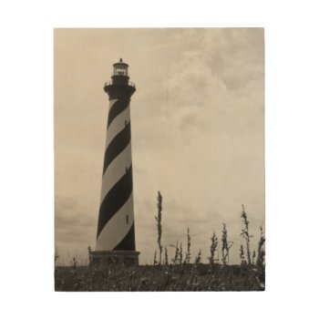Cape Hatteras Lighthouse Wood Wall Decor by JTHoward at Zazzle