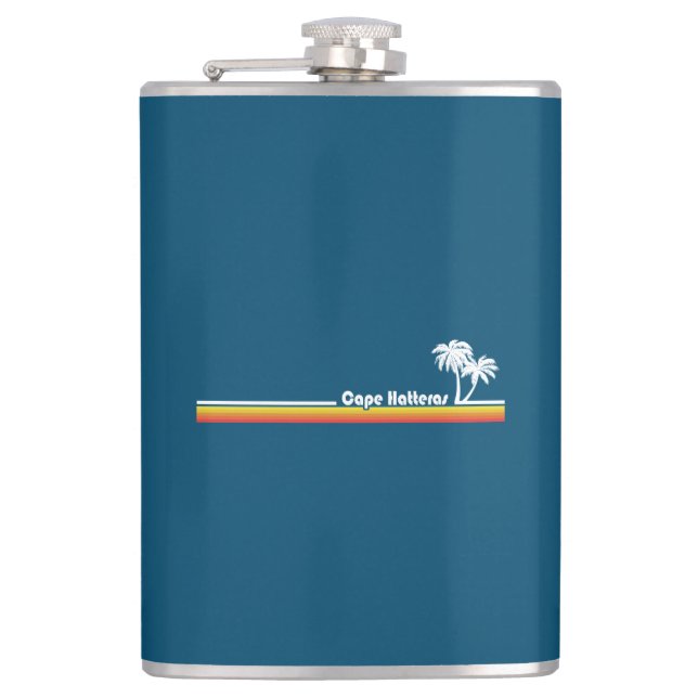 Cape Hatteras North Carolina Flask (Front)