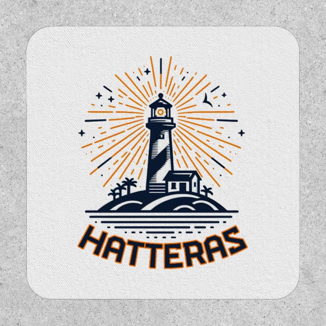 Cape Hatteras North Carolina Lighthouse Sunrise Patch (Front)