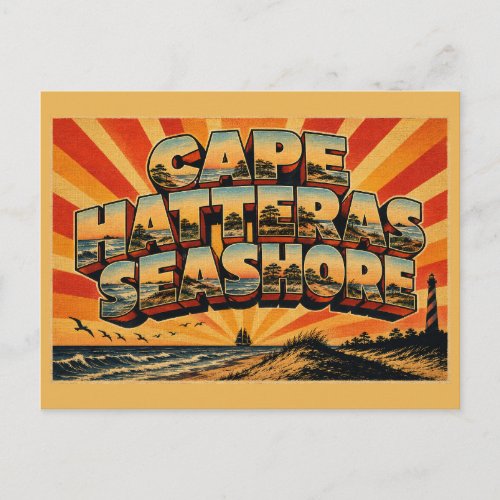 Cape Hatteras Seashore North Carolina Ocean Dunes Postcard